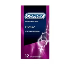 Презервативы CONTEX Classic - 12 шт  