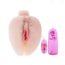 Мастурбатор-вагина с выносным пультом телесный 