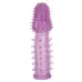 Фиолетовая насадка, удлиняющая половой член - 13,5 см фиолетовый 