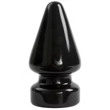 Огромный плуг Titanmen Tools Butt Plug 4.5  Diameter Ass Master - 23,1 см черный 