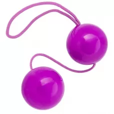 Фиолетовые вагинальные шарики BI-BALLS фиолетовый 