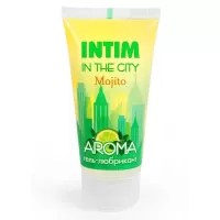 Увлажняющий лубрикант Intim Aroma с ароматом мохито - 60 гр  