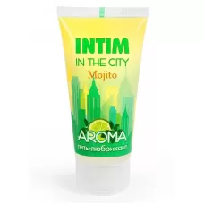 Увлажняющий лубрикант Intim Aroma с ароматом мохито - 60 гр  