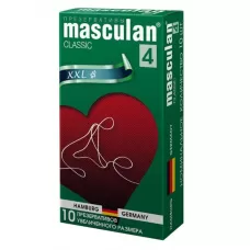 Презервативы Masculan Classic 4 XXL увеличенного размера - 10 шт  
