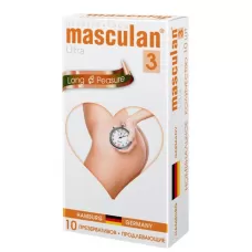 Презервативы Masculan Long Pleasure с продлевающим эффектом - 10 шт  