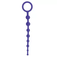 Фиолетовая силиконовая цепочка Booty Call X-10 Beads  