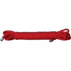 Красная веревка для бандажа Kinbaku - 10 м красный 