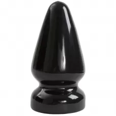 Большая анальная пробка Titanmen Tools Butt Plug 3.75  Diameter Ass Servant - 19 см черный 