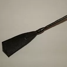 Длинный витой стек с наконечником в форме хлопушки - 85 см черный 