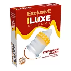 Презерватив LUXE  Exclusive  Кричащий банан  - 1 шт  