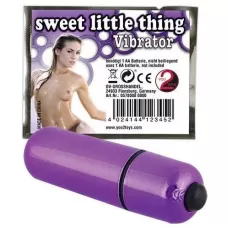 Фиолетовая вибропуля Sweet Little Thing - 7 см фиолетовый 