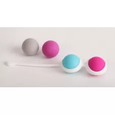 Набор для вумбилдинга: силиконовая оболочка и 4 шарика разного веса разноцветный 