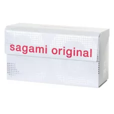 Ультратонкие презервативы Sagami Original 0.02 - 12 шт прозрачный 