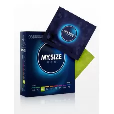 Презервативы MY.SIZE размер 49 - 3 шт прозрачный 
