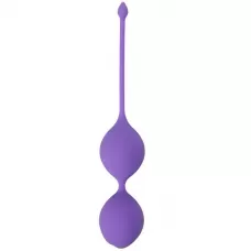 Фиолетовые вагинальные шарики SEE YOU IN BLOOM DUO BALLS 36MM фиолетовый 