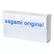 Ультратонкие презервативы Sagami Original 0.02 Quick - 6 шт прозрачный 