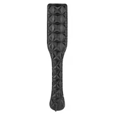 Чёрный пэддл с геометрическим узором - 32 см черный 