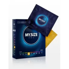 Презервативы MY.SIZE размер 53 - 3 шт прозрачный 