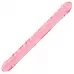 Розовый двухголовый фаллоимитатор Crystal Jellies - 45,7 см розовый 