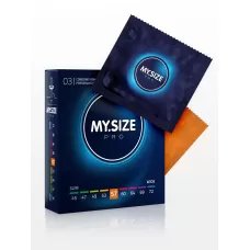 Презервативы MY.SIZE размер 57 - 3 шт прозрачный 