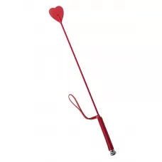 Красный стек с наконечником-сердечком - 70 см красный 