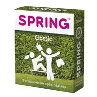 Классические презервативы SPRING CLASSIC - 3 шт  