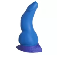 Синий фаллоимитатор  Дракон Эглан Large  - 26 см синий 