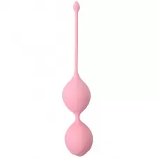 Розовые вагинальные шарики SEE YOU IN BLOOM DUO BALLS 29MM розовый 