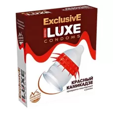 Презерватив LUXE  Exclusive   Красный Камикадзе  - 1 шт  