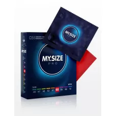Презервативы MY.SIZE размер 60 - 3 шт прозрачный 