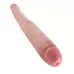 Двусторонний дилдо 16  Tapered Double Dildo - 40,6 см телесный 