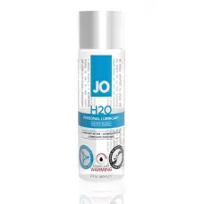 Возбуждающий лубрикант на водной основе JO Personal Lubricant H2O Warming - 60 мл  
