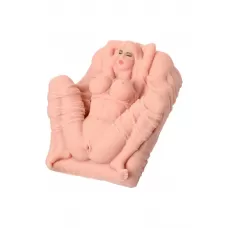 Мини-кукла с вагиной Erica без вибрации телесный 
