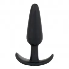 Анальная пробка для ношения Mood Naughty 3  Silicone - 7,6 см черный 