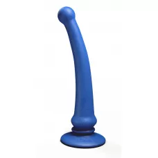Синий анальный стимулятор Rapier Plug - 15 см синий 