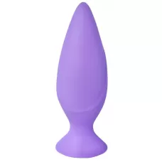Фиолетовая анальная силиконовая пробка Mojo - 11 см фиолетовый 