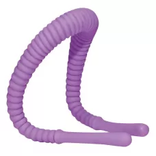 Фиолетовый гибкий фаллоимитатор Intimate Spreader для G-стимуляции фиолетовый 