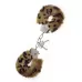 Леопардовые наручники METAL HANDCUFF WITH PLUSH LEOPARD леопард 