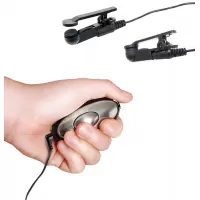 Черные электрические зажимы для сосков Shock Therapy Nipple Clamps черный 