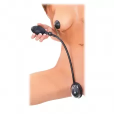 Вакуумная помпа для клитора и вагины Mini Pussy Pump черный 