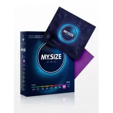 Презервативы MY.SIZE размер 69 - 3 шт прозрачный 