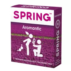 Ароматизированные презервативы SPRING AROMANTIC - 3 шт  