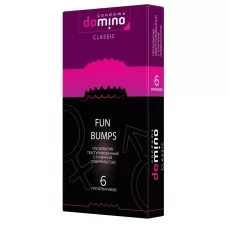 Текстурированные презервативы DOMINO Classic Fun Bumps - 6 шт  