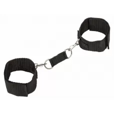 Черные наручники Bondage Collection Wrist Cuffs черный 