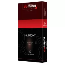 Гладкие презервативы DOMINO Classic Harmony - 6 шт  