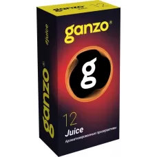 Ароматизированные презервативы Ganzo Juice - 12 шт  