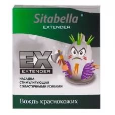 Стимулирующая насадка Sitabella Extender  Вождь краснокожих прозрачный 