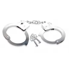Металлические наручники Beginner“s Metal Cuffs серебристый 