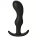 Анальная пробка для ношения Mood Naughty 2 3.5  Silicone - 8,9 см черный 