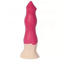 Розовый фаллоимитатор  Фосса  - 19,5 см розовый 